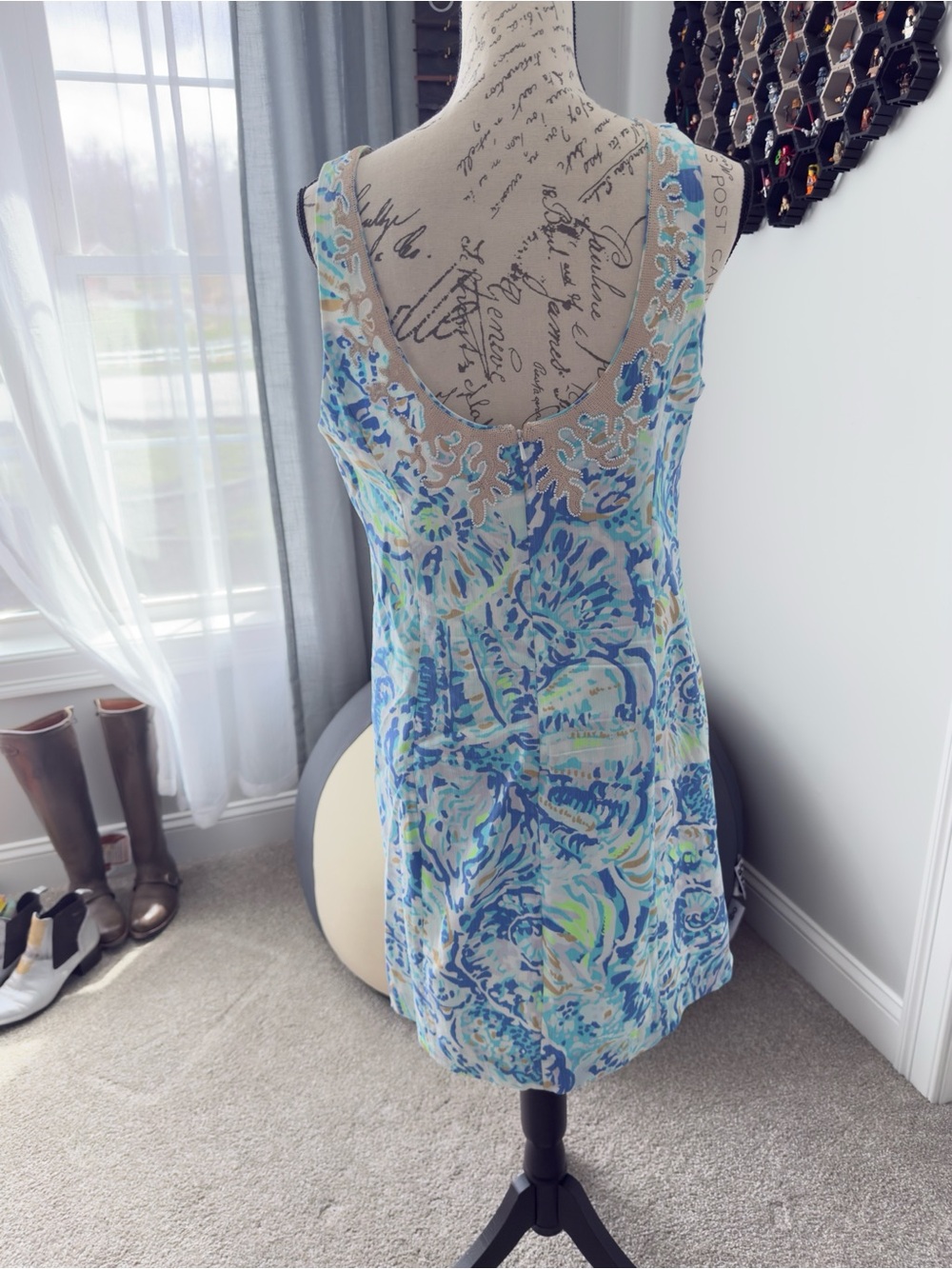 Lilly Pulitzer Seashell Inspired Print Mini Dress - Picture 3 of 4